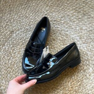 NWT Zara penny loafers